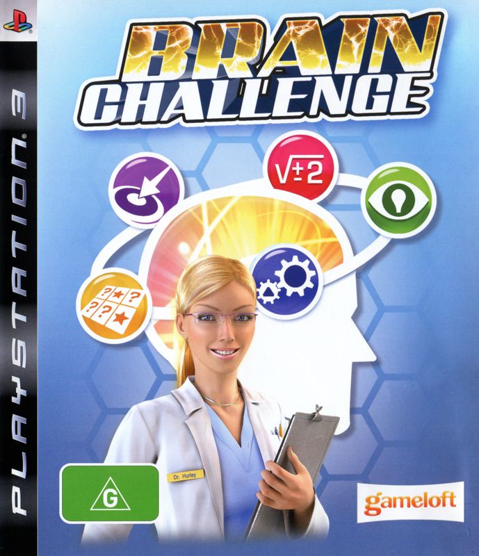 Brain Challenge box art for Playstation 3